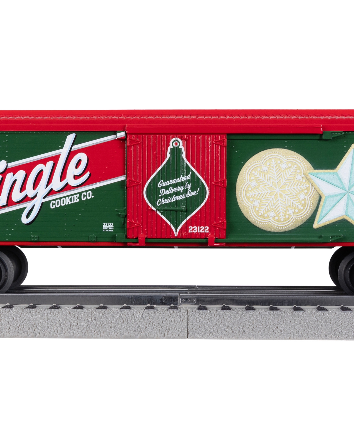 Lionel Peppermint Railroad Christmas Freight LionChief Electric O Gauge Bluetooth 5.0 Train Set