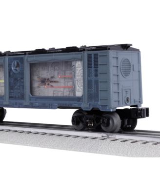 Disney Star Wars X-Wing TIE Fighter Battle O Gauge Model Train Aquarium Car