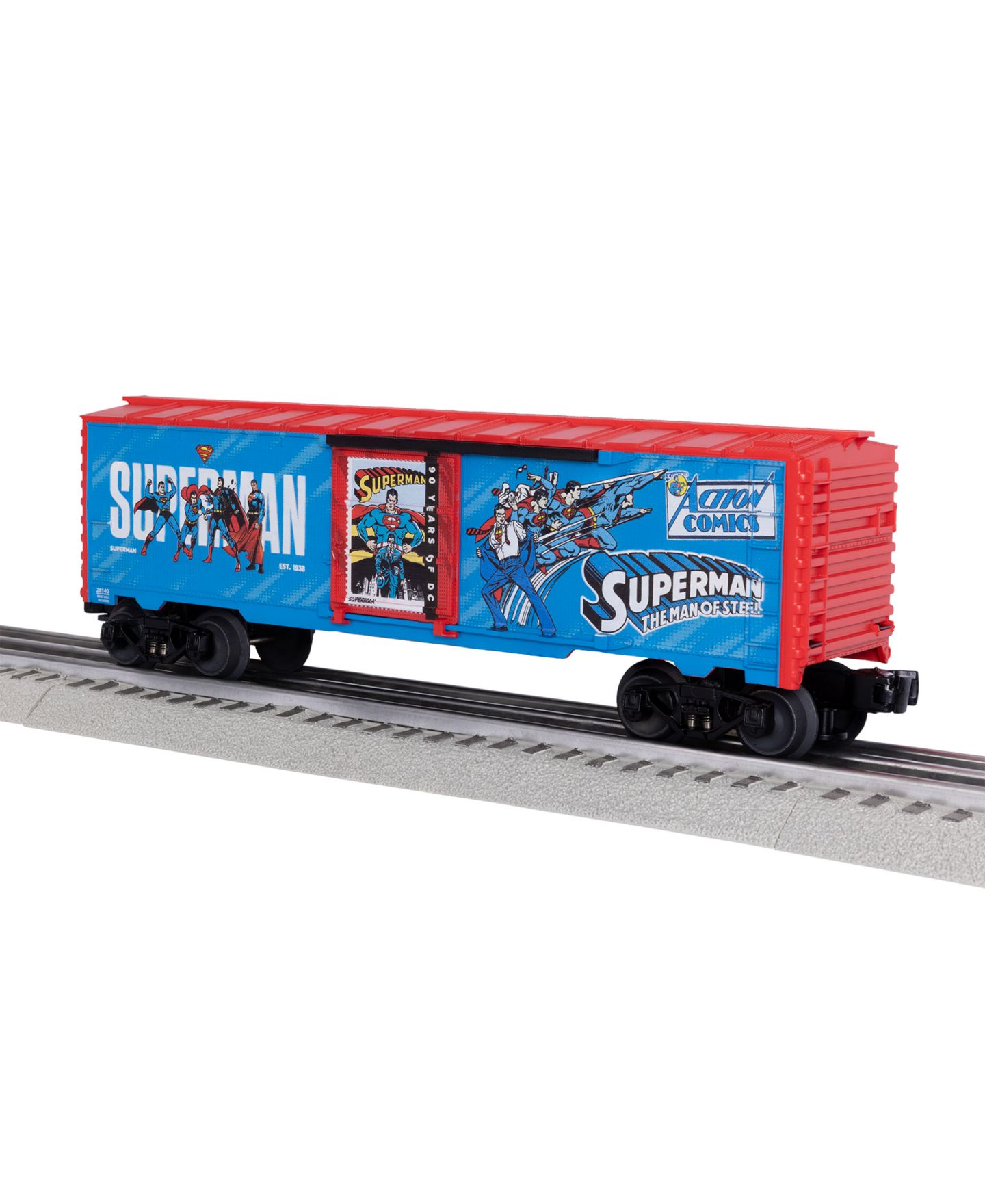 Детская игрушка Lionel O Gauge DC Comics Superman Operating Couplers Boxcar — фото 1