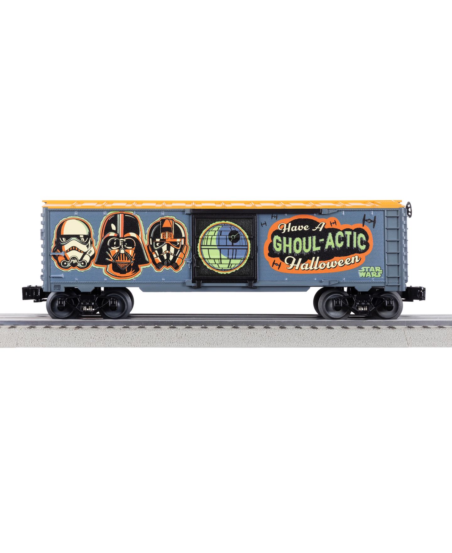 Детская игрушка Lionel O Gauge Star Wars Glow-in-the-Dark Model Train Boxcar — фото 10