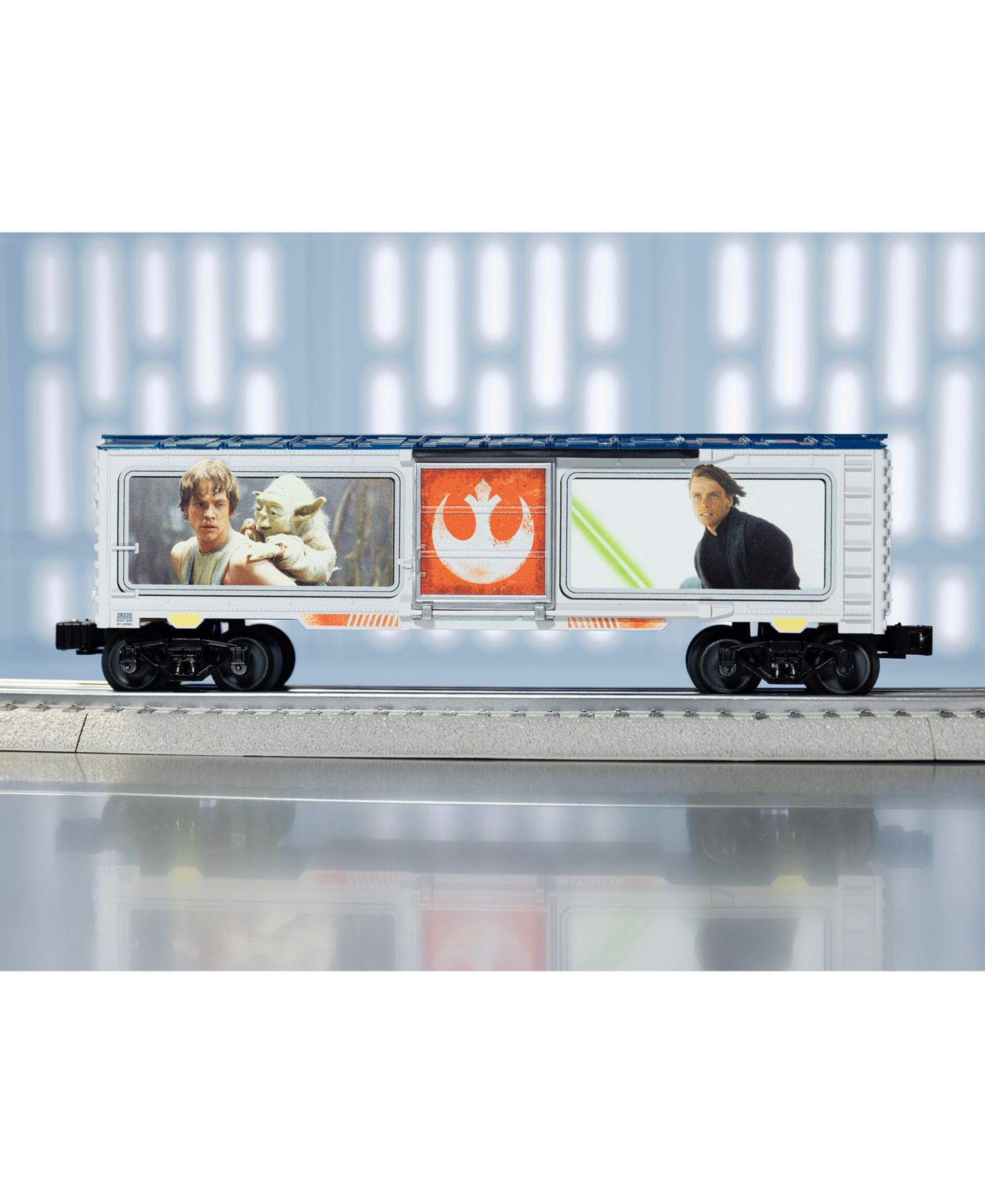 Детская игрушка Lionel O Gauge Star Wars Luke Skywalker Boxcar with Operating Couplers — фото 9