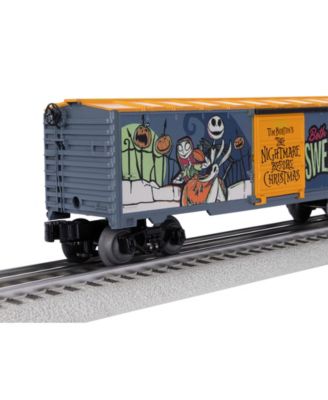 Disney The Nightmare Before Christmas Halloween O Gauge Model Train Boxcar
