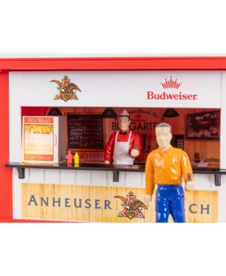 Anheuser Busch Budweiser Plug-Expand-Play Concession Stand O Gauge Model Train Accessory