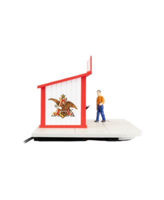 Anheuser Busch Budweiser Plug-Expand-Play Concession Stand O Gauge Model Train Accessory