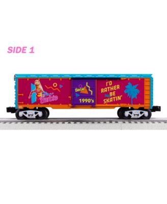 Mattel Barbie 1990s O Gauge Model Train Boxcar
