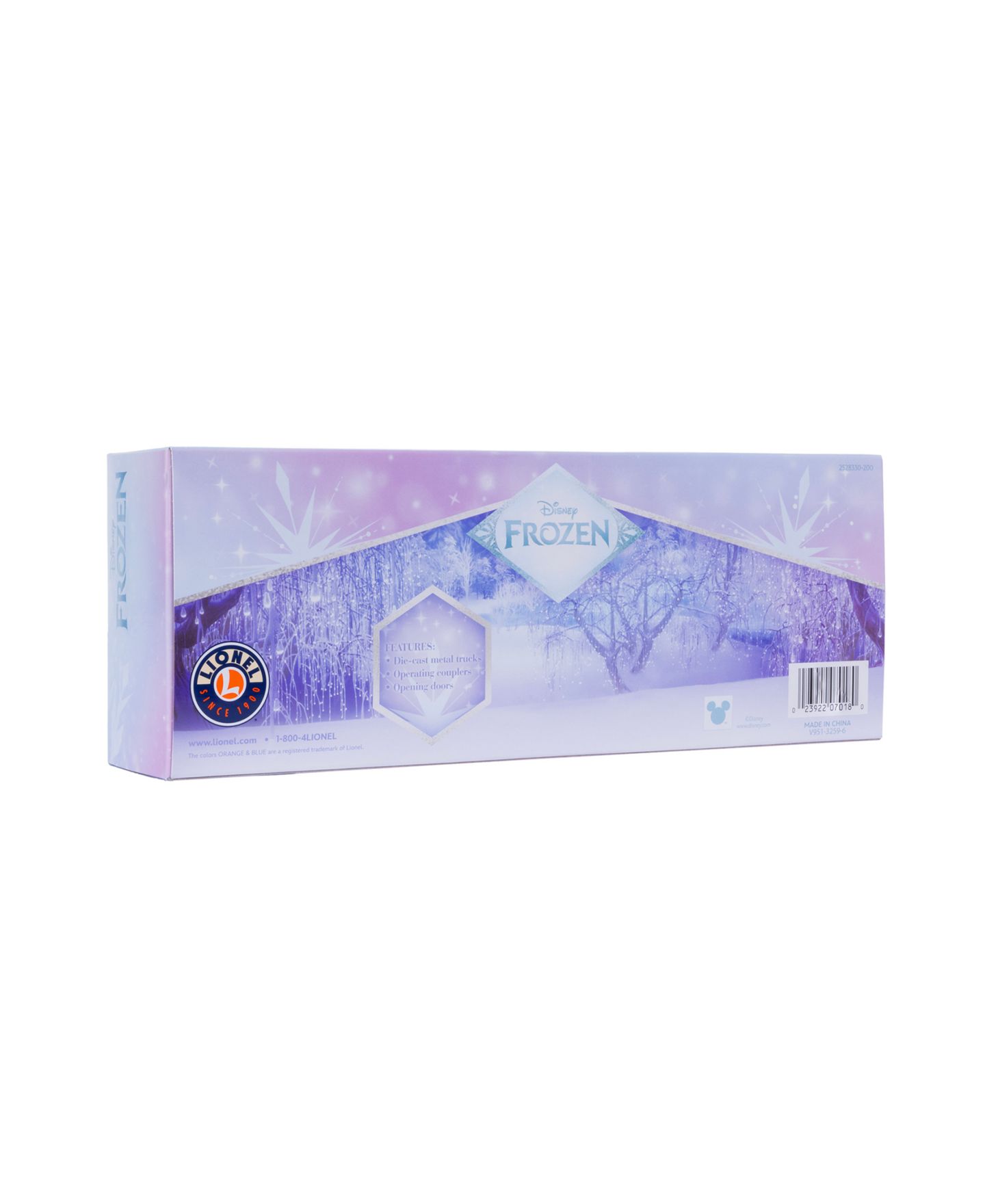 Детская игрушка Lionel Disney Frozen Holiday O Gauge Model Train Boxcar — фото 10