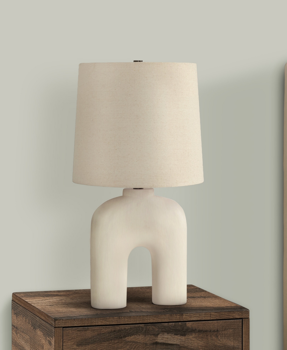 Monarch Specialties Lighting 25" Plastic Table Lamp