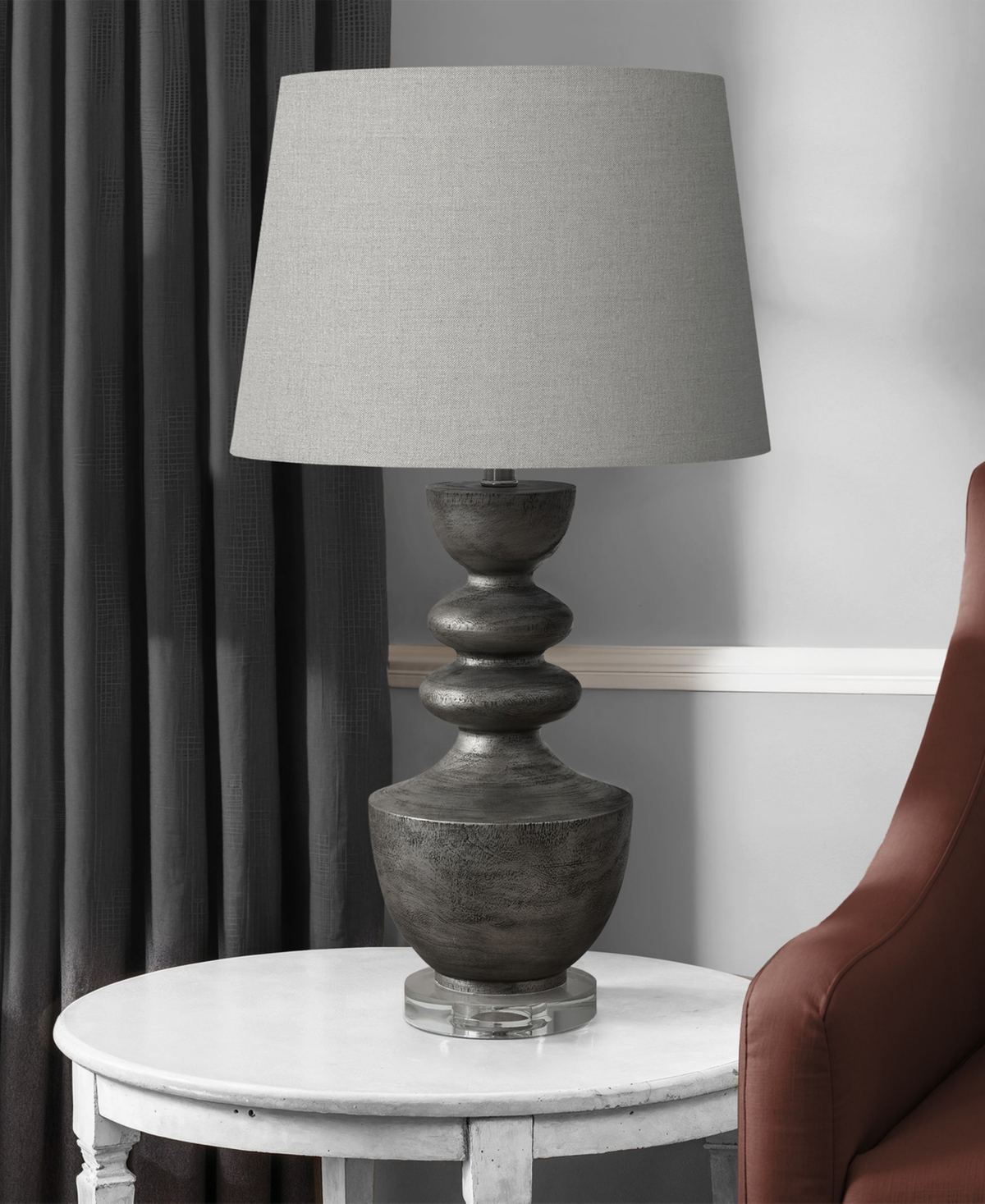 Monarch Specialties Lighting 28" Plastic Table Lamp