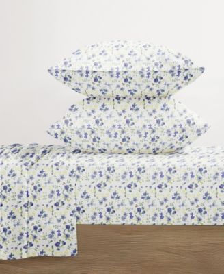 The Farmhouse Chic Premium Ultra Soft Pattern 3-Pc. Sheet Set, Twin