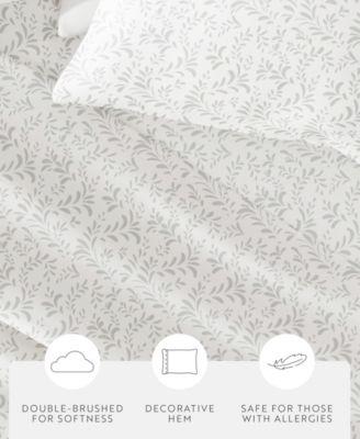 The Farmhouse Chic Premium Ultra Soft Pattern 4-Pc. Sheet Set, Full