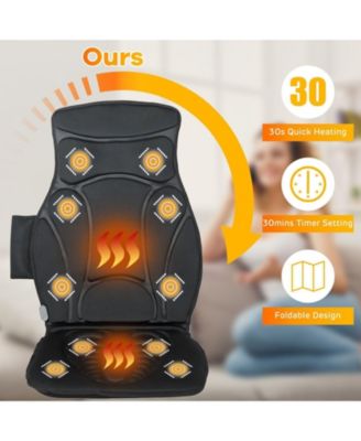 Foldable Full Body Massage Mat with 10 Vibration Motors