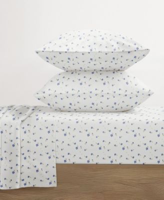 The Farmhouse Chic Premium Ultra Soft Pattern 4-Pc. Sheet Set, King