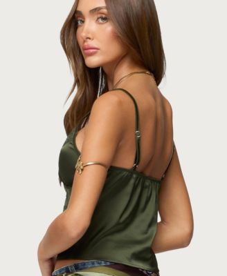 Women's Tamar Satin Effect Tank Top