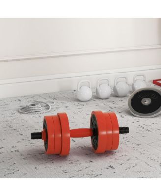 44LBS Dumbbells Set Used as Barbell, Kettlebell, Push up Sd