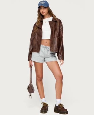 Women's Ardella Oversized Faux Leather Jacket