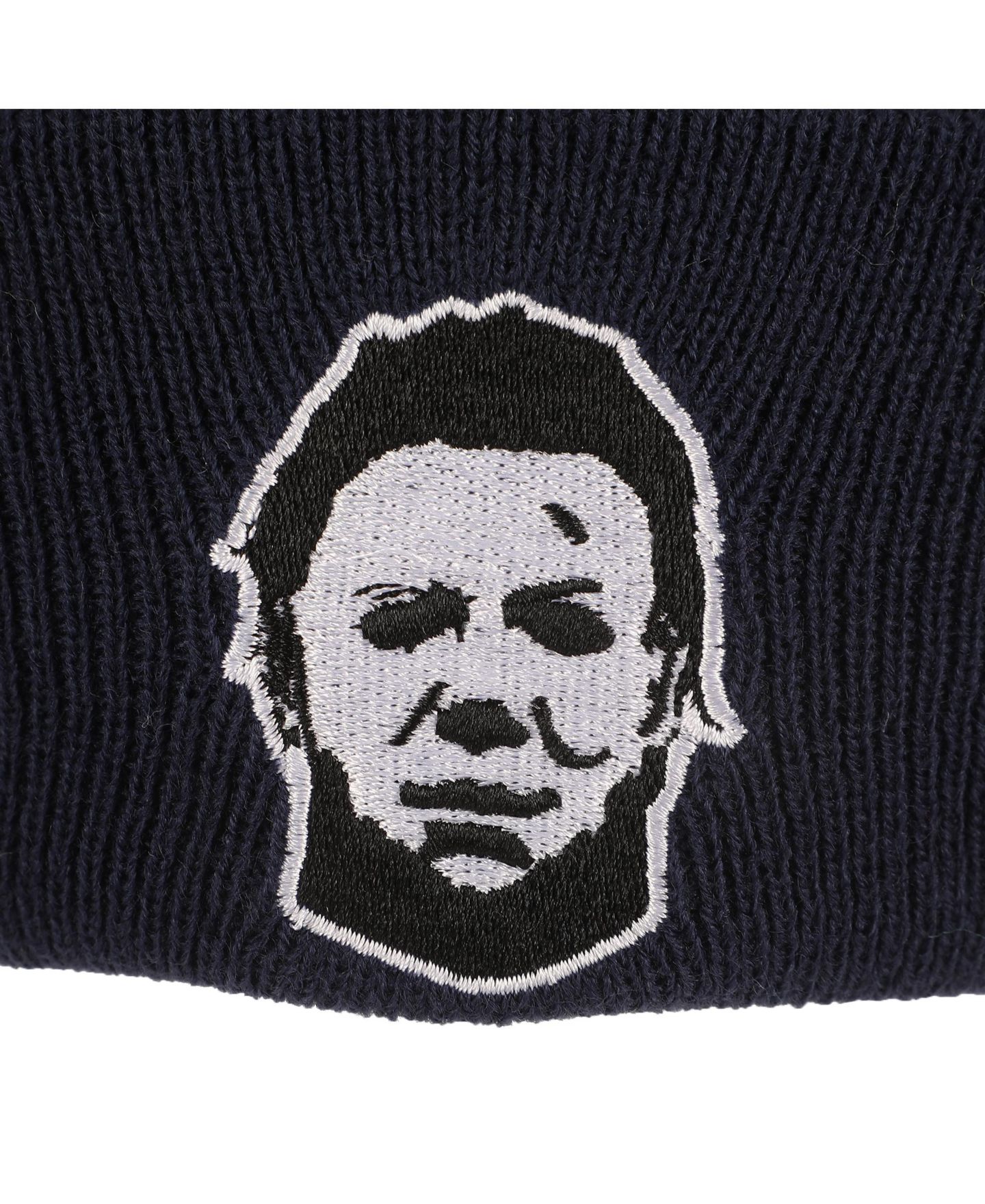 Мужская шапка Halloween John Carpenter s Michael Myers Navy Cuff Beanie., цвет: Синий — фото 6