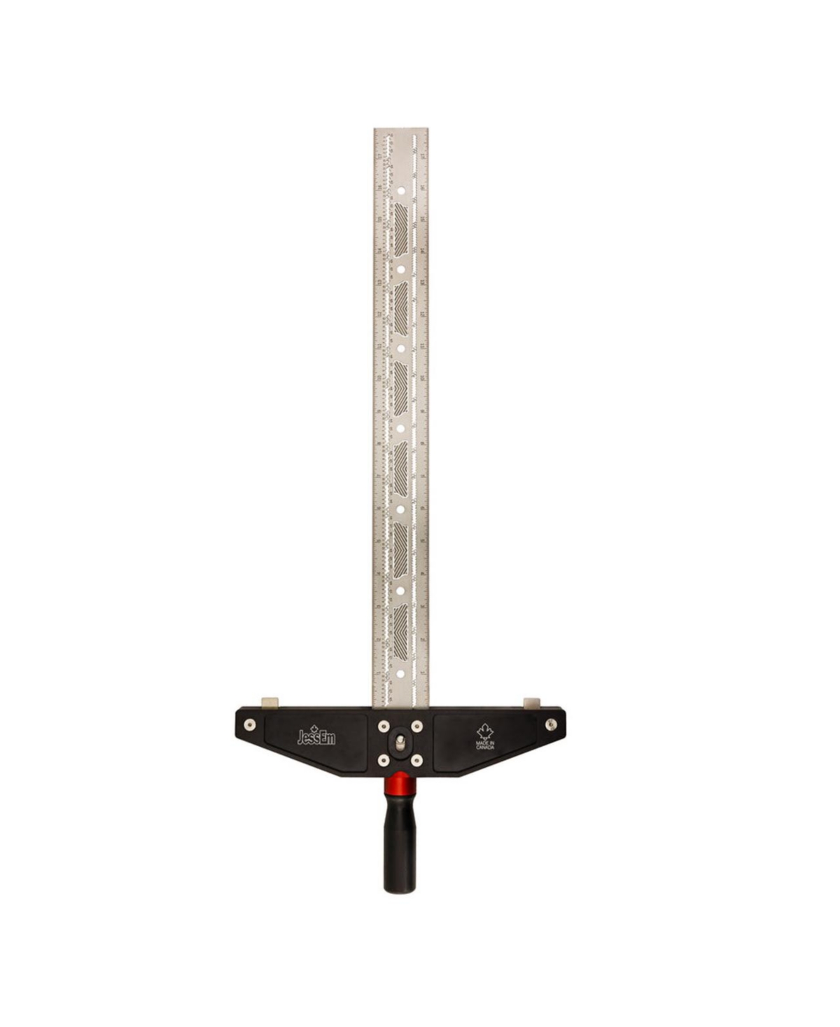 Jessem 07422 Longsword 18" Sword T-Square Stainless Steel Imperial and Metric Ruler
