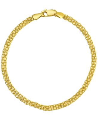 Bismark Link Bracelet in 18k Yellow Gold