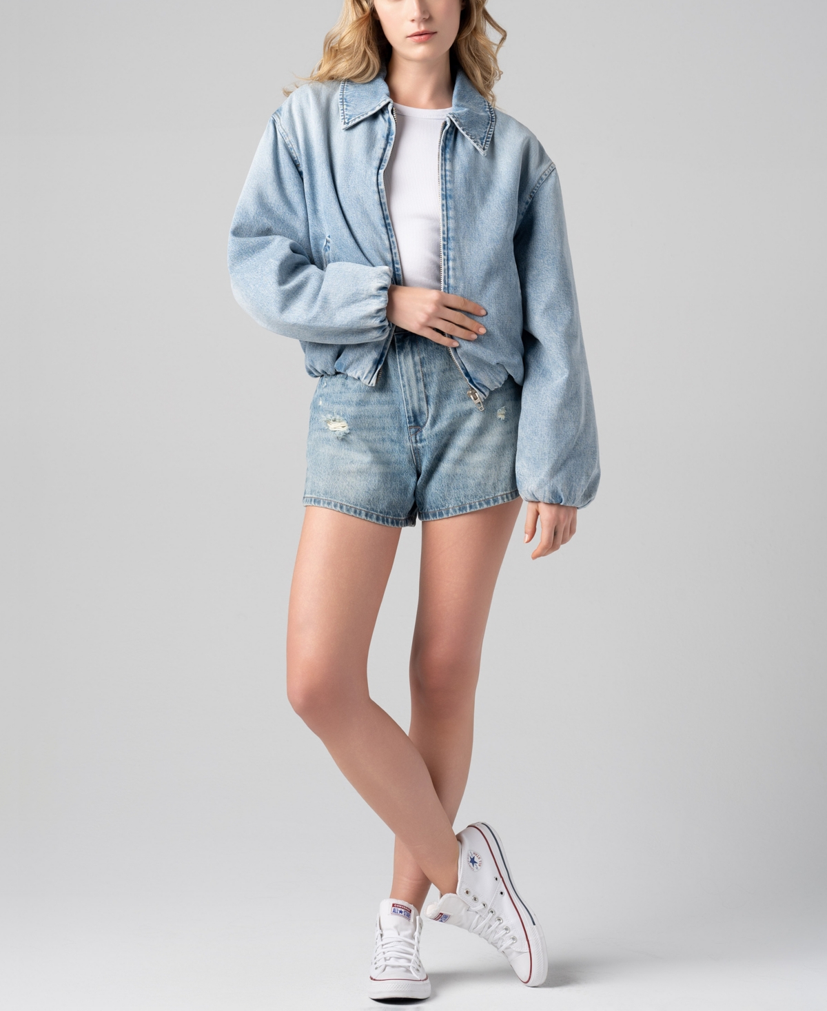 Blank Nyc Women's Bottomless Brunch Zip Front Jacket