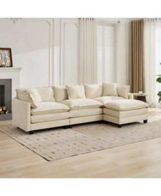 Streamdale Cloud Couch: Flexible, Modular Chenille Sofa for Ultimate Comfort