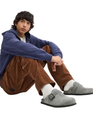 Men's Buckle Slip-On Clogs