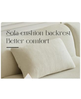 Modular Sectional Sofa, Modern Minimalist Couch, Comfy, Space-Efficient, Light Gray