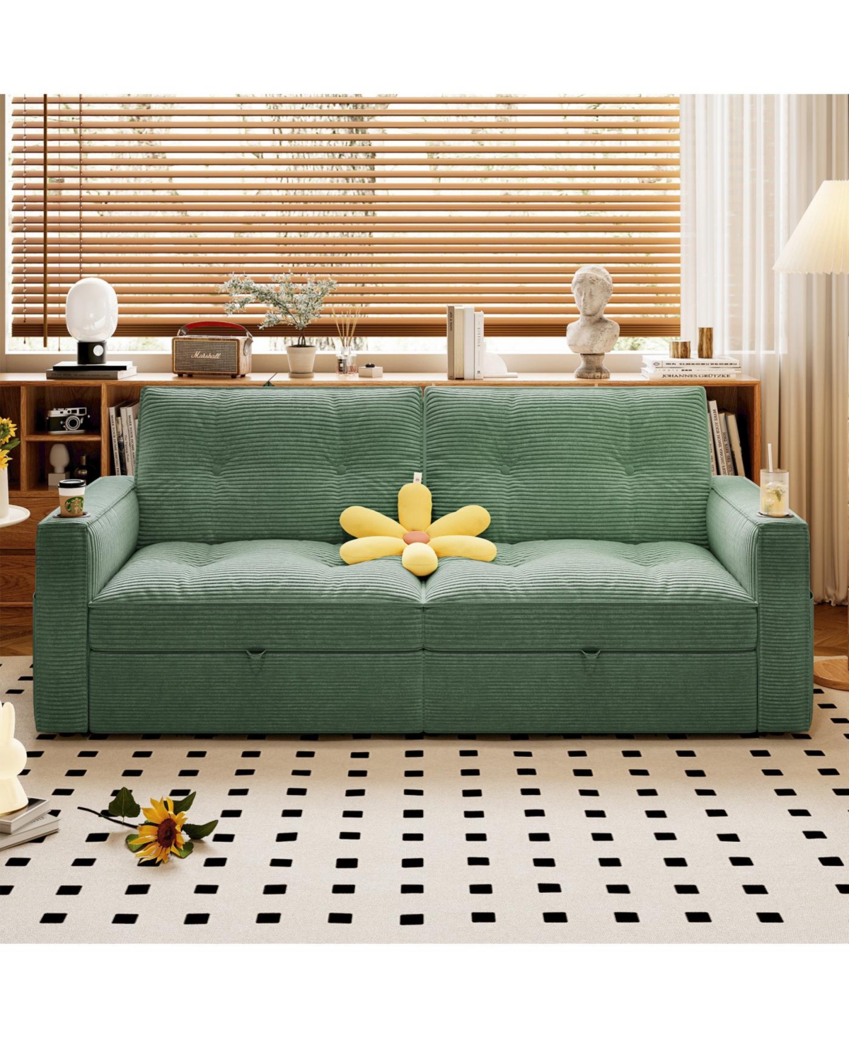 Streamdale Multi-Functional Convertible Sofa Bed 2-in-1 (for Sitting & Sleeping)