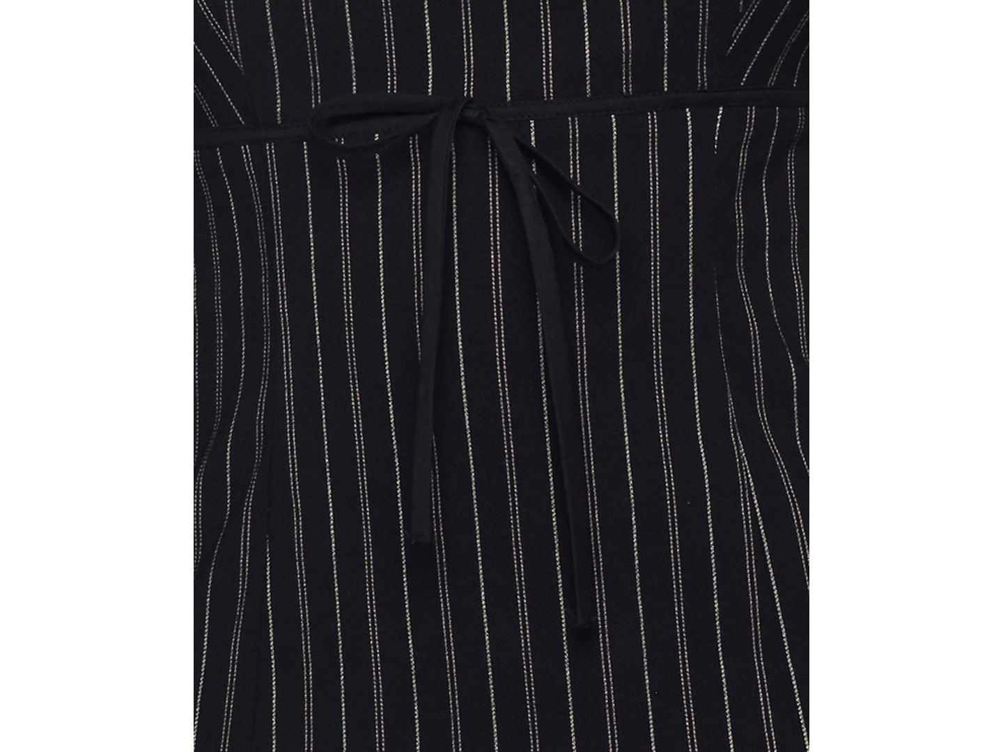 Женское платье B Darlin Juniors' Striped Pleated Mini, цвет: Чёрный — фото 6