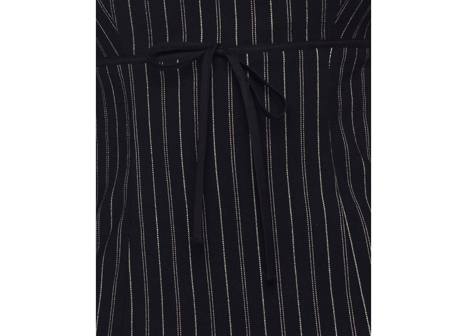Juniors' Striped Pleated Mini Dress