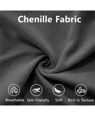 Streamdale 3-Seater Chenille Sectional Sofa - Soft & Comfy Upholstered Furniture, Gray