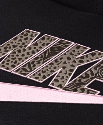 Girls' 2T-6X Wild Warmth Fleece Pull-On Hoodie