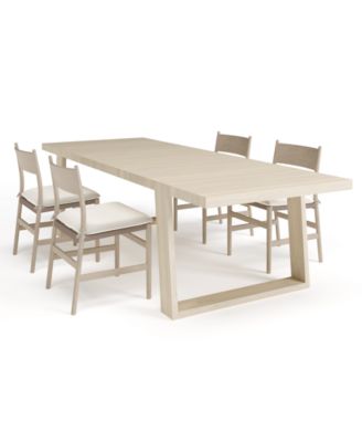 Dwell 5-Pc. Wood Rectangular Dining Set