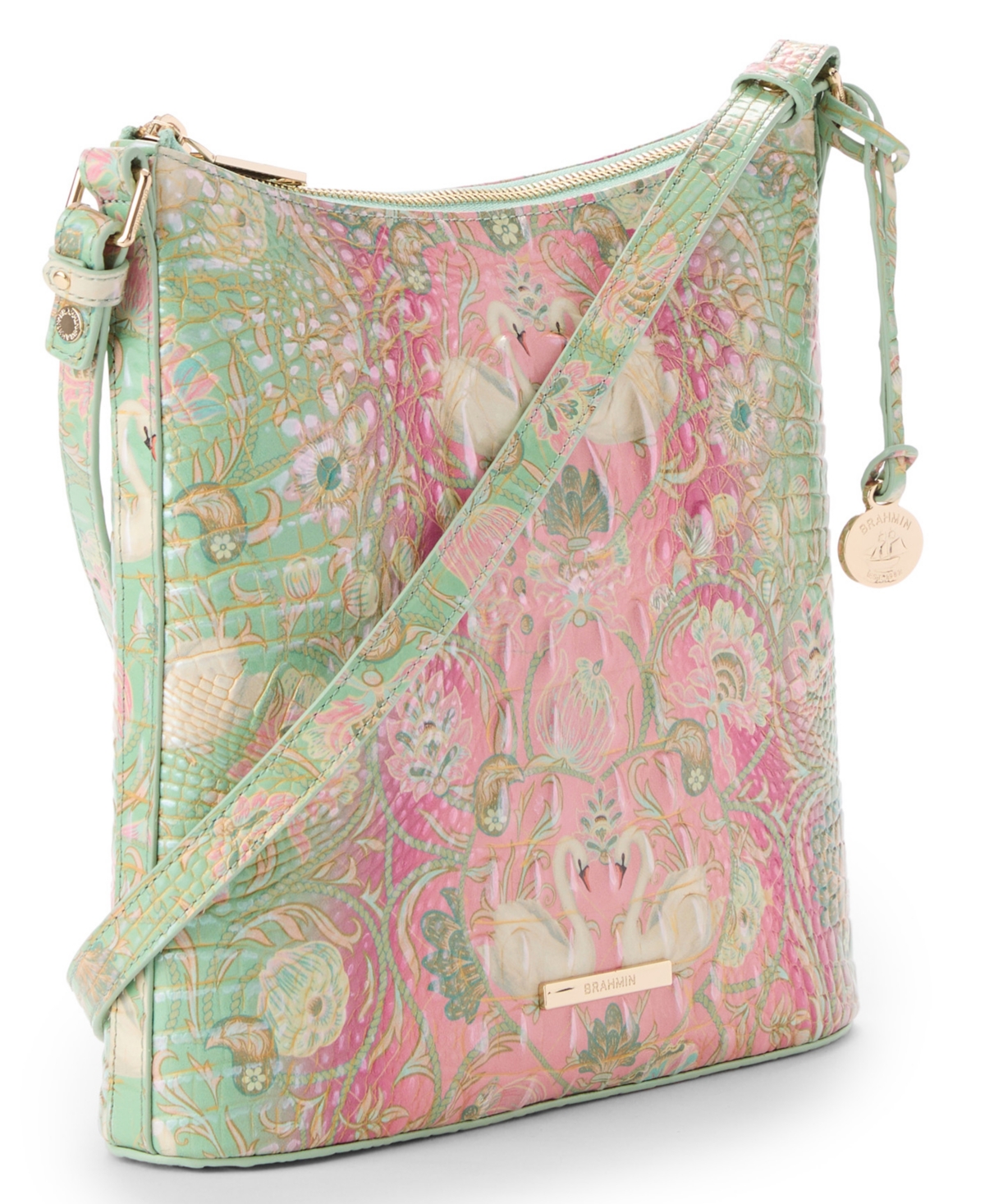 Brahmin Katie Melbourne Small Leather Crossbody Bag