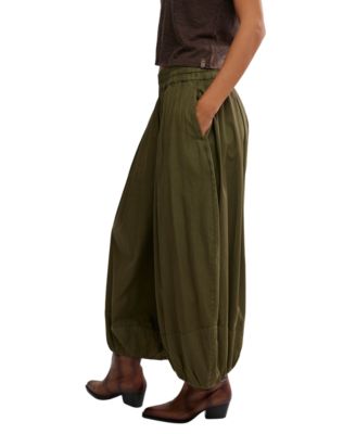 Women's Moonflower Solid Balloon Pants