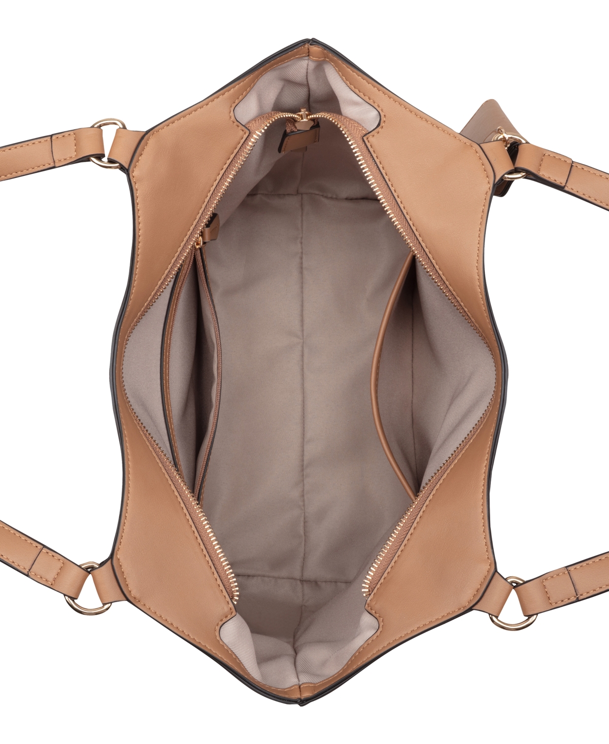 Nine West Lyra Multi Laptop Large Tote Bag In Brown