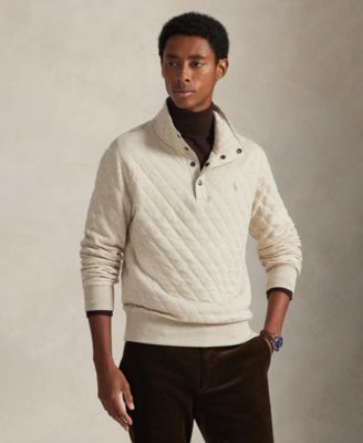 Polo Ralph Lauren - Men's Quilted Double-Knit Jersey Pull-On Sweater