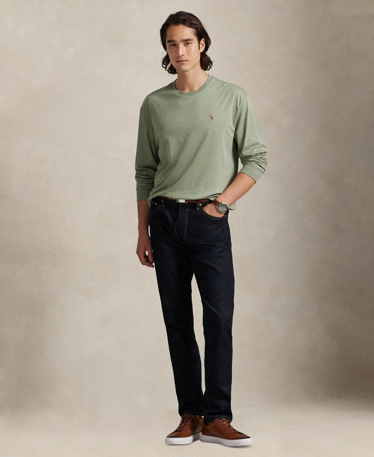 Polo Ralph Lauren Men's Classic-Fit Soft Cotton Crewneck T-Shirt