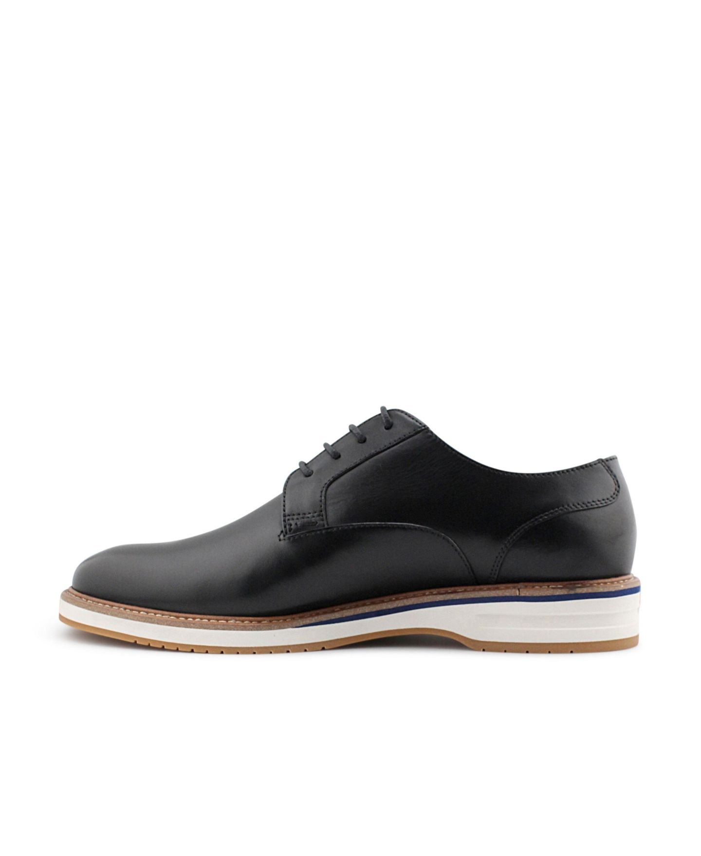 Мужское платье Blake McKay Dalton Dress Casual Hybrid Lace-Up Plain Toe Leather Shoes, цвет: Чёрный — фото 3