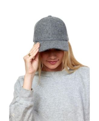 Women's Solid Shetland Cap.