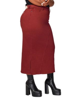 Women's Color Maxi Skirt