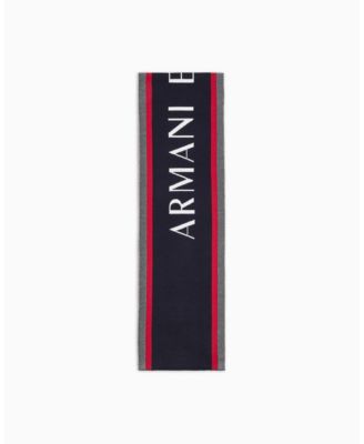 Men's Wool Wording Scarf