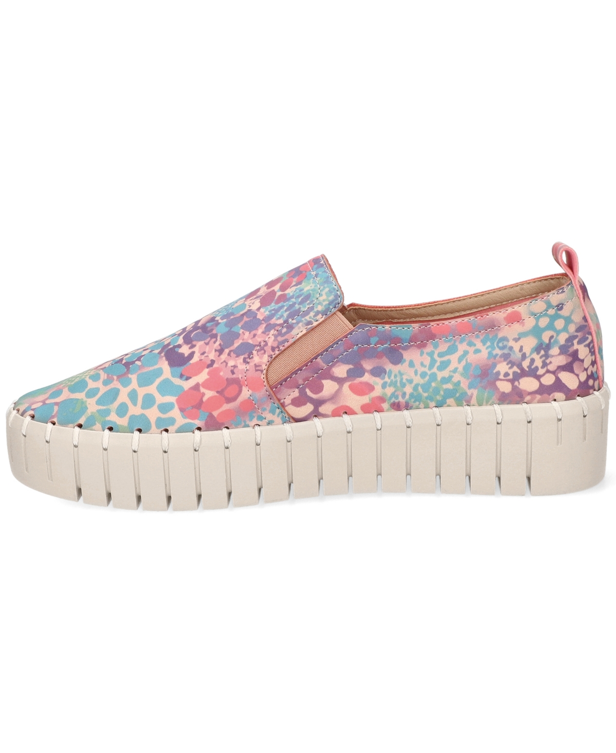 Easy Street Women's Peppy Slip-on Platform Sneakers In Multi