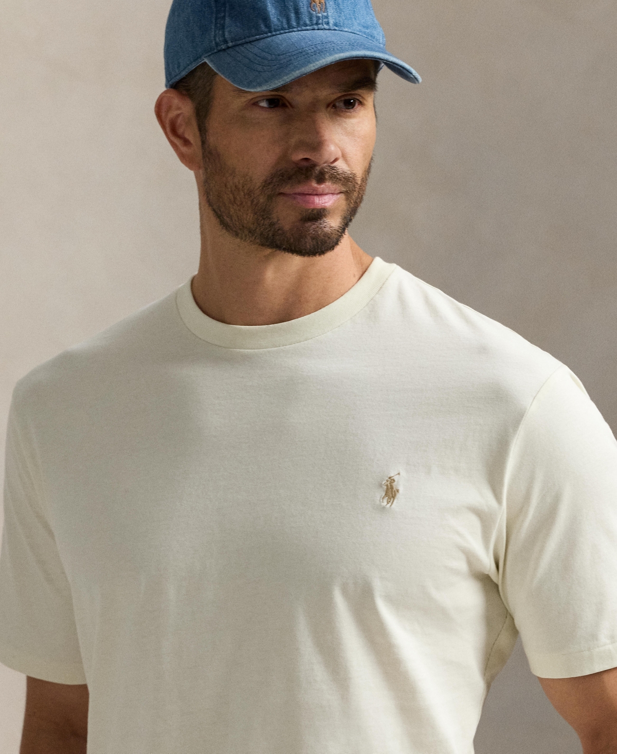 Polo Ralph Lauren Men's Big & Tall Jersey Crewneck T-Shirt