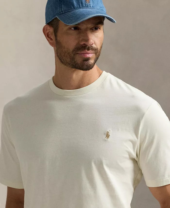 Men's Big & Tall Jersey Crewneck T-Shirt - thumbnail 3