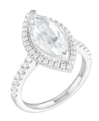 Certified Lab Grown White Diamond Solitaire Ring (4-1/2 ct. t.w.) in 14k White Gold