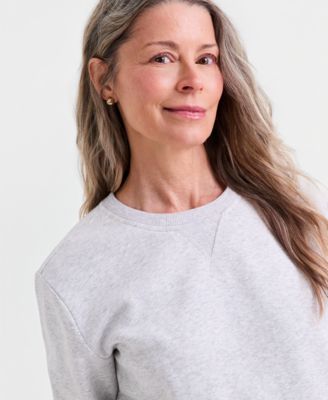 Women's Long-Sleeve Crewneck Sweatshirt