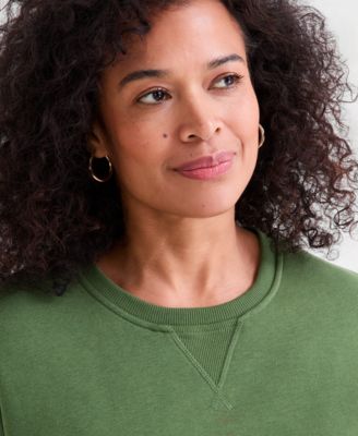 Women's Long-Sleeve Crewneck Sweatshirt