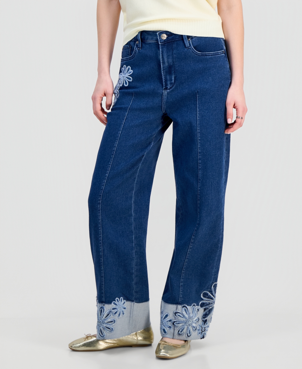 Driftwood Women's Marlow Betty x Daisy Patchwork Jeans