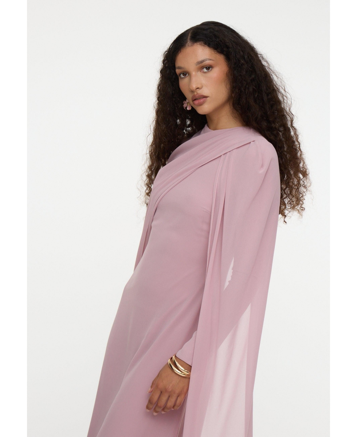 Maryisa Women's Modest Chiffon Dress Maxi