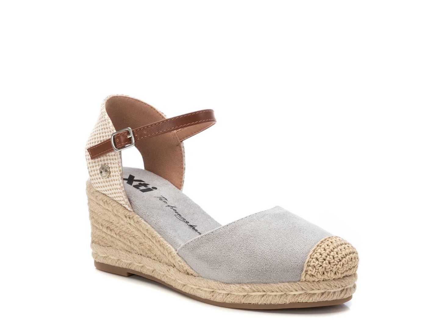 Женские сандалии XTI Espadrilles, цвет: Серебряный — фото 3